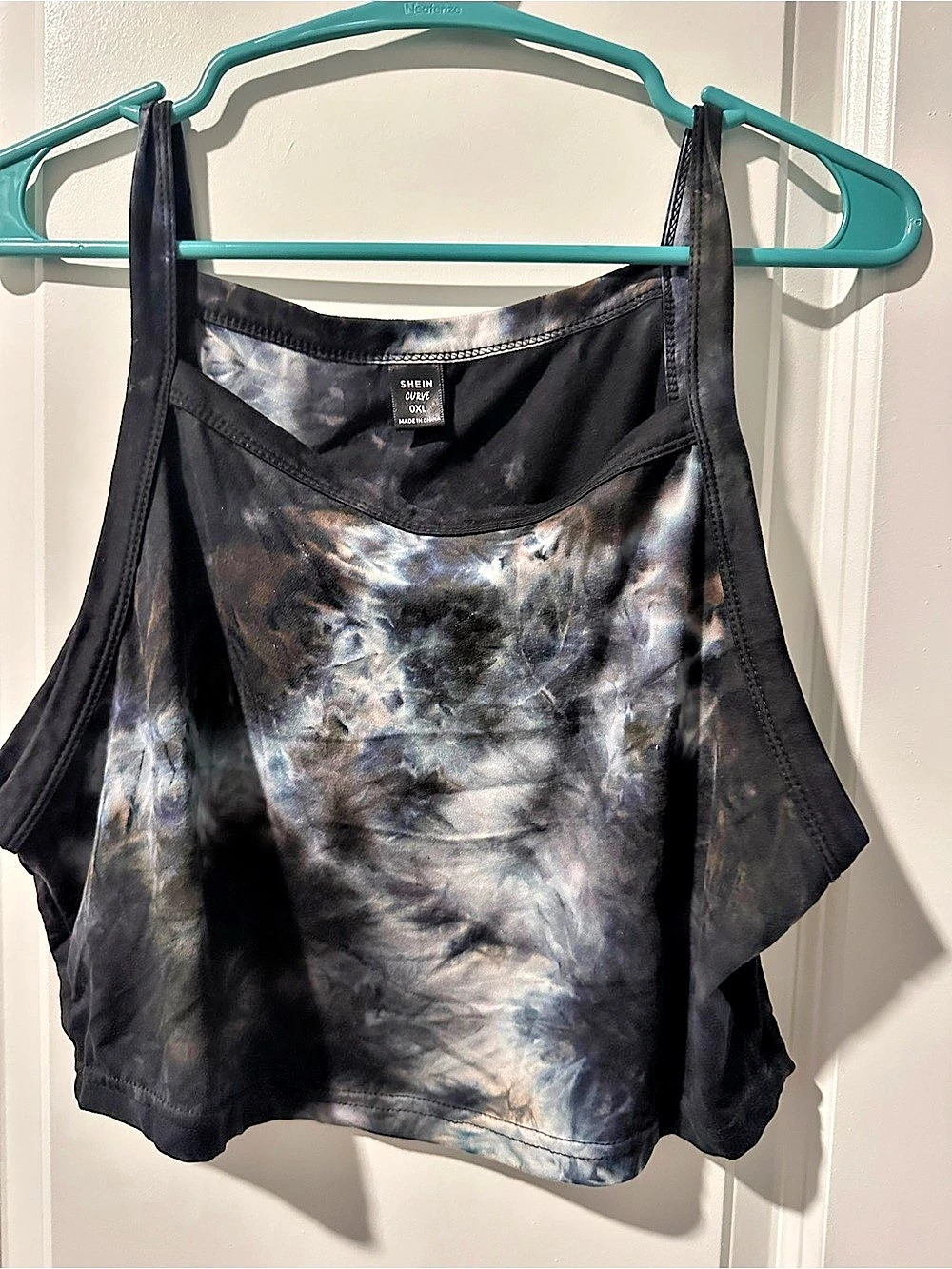 SHEIN Curve Tie-Dye Tank Top Size OXL Like New